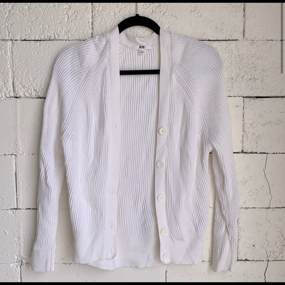 Uniqlo cashmere blend cardigan